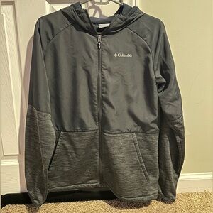 Columbia Black Full-Zip Jacket